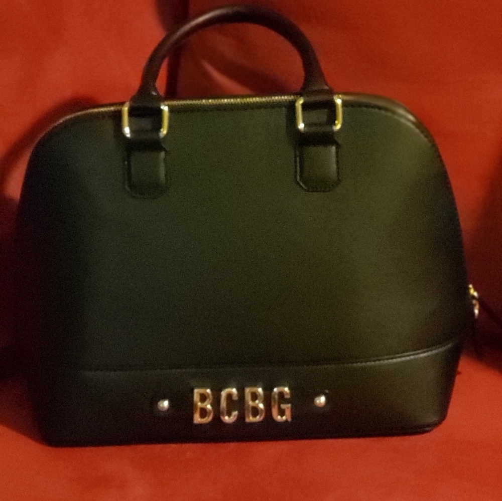 BCBG SATCHEL- BLACK NWT- Large